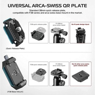 ♞FALCAM F38通用快速釋放系統 數碼單反微單相機雲台 Arca Swiss快速釋放板夾 快速拆裝套件
