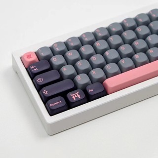 ♞,♘,,130keys Night Sakura 鍵帽 KOA Profile PBT 染料昇華類似 MOA 鍵帽光滑