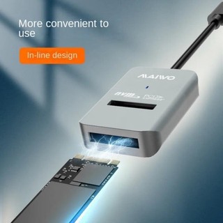 ♞MAIWO USB3.2 Gen2x1 (10Gbps) Type-C 轉 M.2 NVMe SATA SSD 適配器
