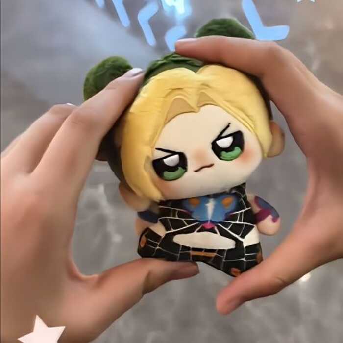台灣出貨✨jojo的奇妙冒險周邊 JOJO的奇妙冒險石之海動漫周邊空條徐倫棉花娃娃10cm海星體玩偶 f91