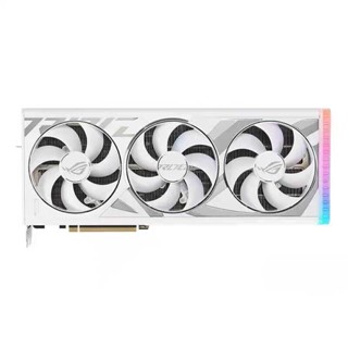 ASUS/華碩 RTX 4080 4090 ROG24G GAMING WHITE 黑白猛禽風扇燈板