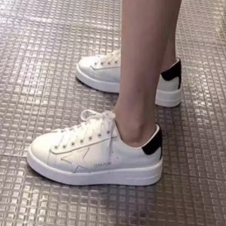 Golden Goose Purestar圓頭平底運動鞋男女同款低幫板鞋