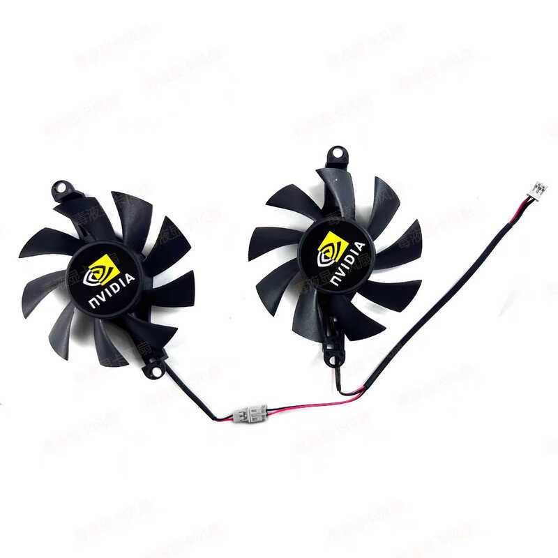NVIDIA英偉達/ 精影/卡諾基 750 750ti 1050 1050ti 顯卡散熱風扇