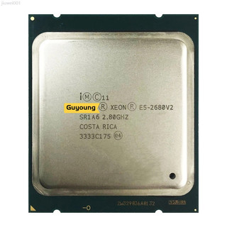 ♞至強 E5-2680v2 E5 2680v2 E5 2680 v2 2.8 GHz 二手十核二十執行緒 CPU 處理器