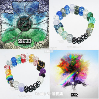 Zedd捷德kandi手串Clarity專輯True 禮物 應援手鏈 手串 Colors手鏈曼谷SSK潑水電音節