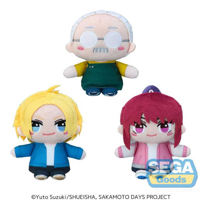 坂本日常 棉花娃娃 二次元玩偶 二次元公仔 坂本日常娃娃 迷你玩偶公仔周邊 409