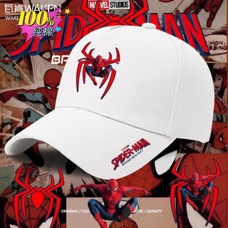 台灣出貨 蜘蛛人4嶄新日電影週邊Spider-Man棒球帽 男女同款彎簷帽 夏季防曬遮陽鴨舌帽 休閒圓頂帽 防曬遮陽帽子