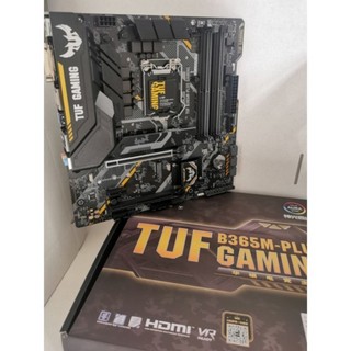 ♞【促銷】全新盒裝華碩/ASUSTUF B365M PLUS GAMING臺式電腦主闆ddr4記憶體