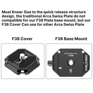 ♞FALCAM F38通用釋放系統 數碼單反微單相機雲台 Arca Swiss釋放板夾 拆裝套件