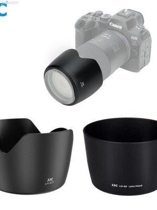 ♞,♘新店特惠 JJC ET-60遮光罩 Canon 75-300mm F4-5.6 EF-S 55-250mm F4-