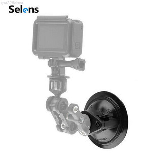 ♞Selens 汽車吸盤 吸盤支架 行車紀錄器 跟拍汽車Vlog拍攝 穩定器手機直播支架 減震防抖 Gopro吸盤