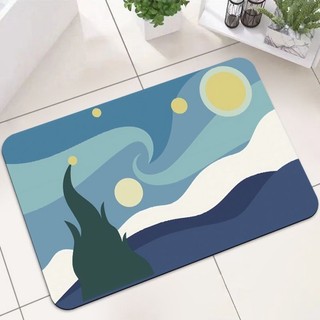 【Siyan Glow】 矽藻泥浴室地墊衛浴門口吸水腳墊廁所洗手間地毯衛浴洗澡防滑墊