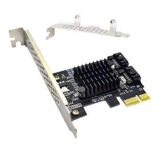 【 創客數碼】 Pcie 轉 SATA 擴充套件卡 Marvell 9125 晶片 PCI Express X1 轉 2