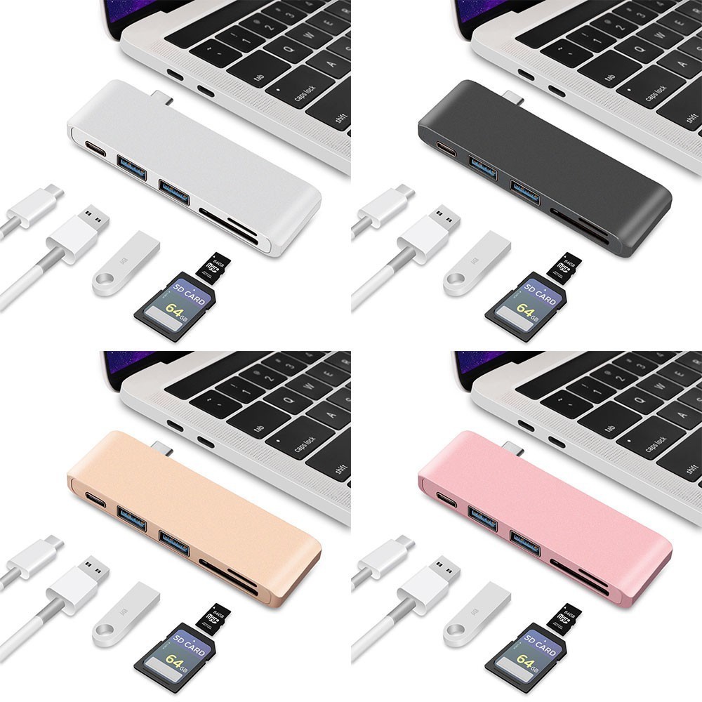 ♞,♘,,,Type C To USB 3.0 集線器 適配器 轉換器 MacBook Pro 13 15