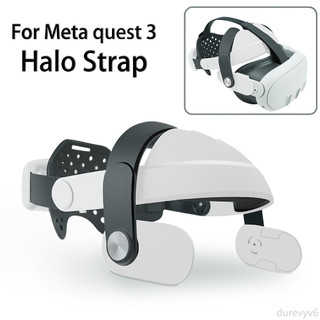 Meta quest 3 VR 眼鏡頭帶舒適虛擬現實眼鏡頭帶可調節 Meta quest3 配件
