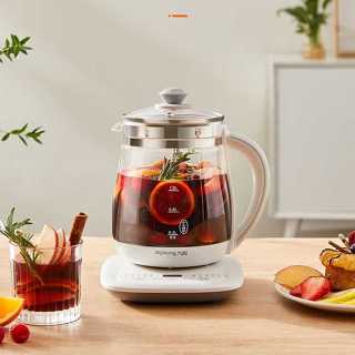 九陽養生壺玻璃花茶壺煮茶器 1.5升大容量可預約智慧恆溫電熱水壺