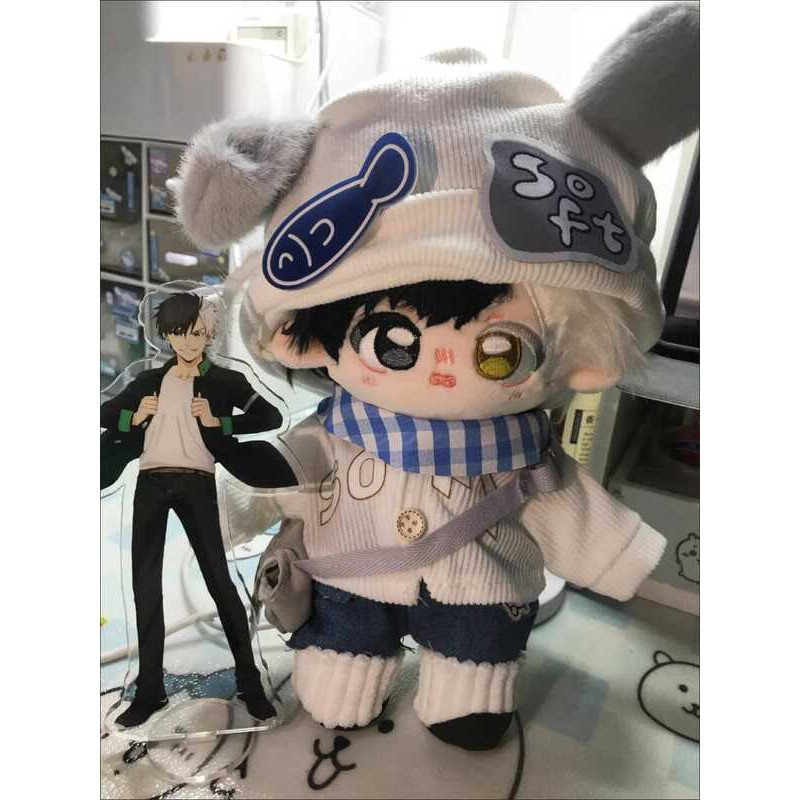 防風少年娃娃 遙遙樂 禮物 二次元玩偶 防風少年周邊 防風鈴櫻遙屬性20㎝棉花娃娃防風少年換裝可愛送朋友 bf8