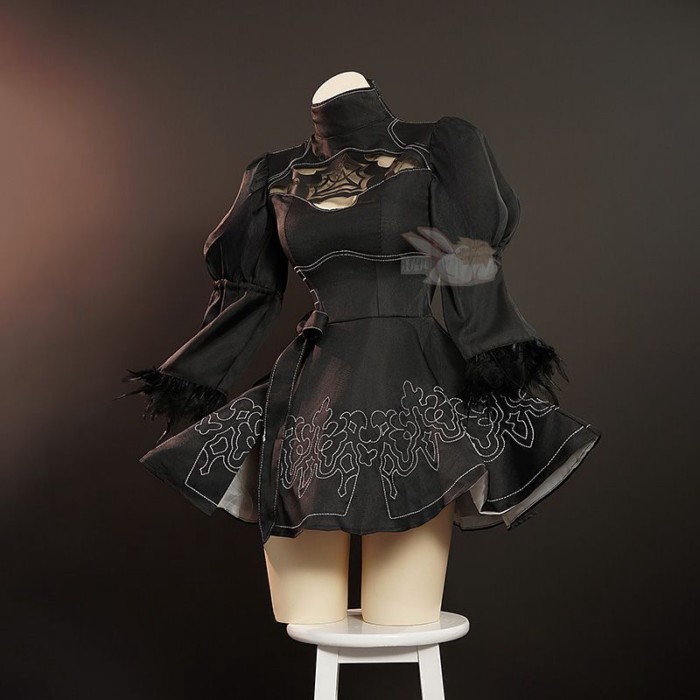 【台灣 現貨】 喵嗚 永劫無間聯動尼爾機械紀元 2Bcos服2b小姐姐寧紅葉COSPLA      角色扮演服 萬聖節