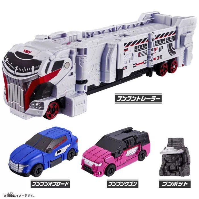 ♞,♘萬代 爆上戰隊奔奔者 DX 奔奔者合體機器人 基礎套裝 普通版可動