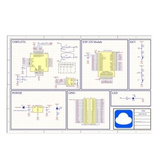,,Nodemcu ESP-32S ESP-WROOM-32E ESP-WROVER-E 開發板序列埠模組