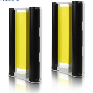 ♞,♘,♙,,,,副廠 2件裝墨盒色帶 KP-108IN 4*6 英寸相容CANON（佳能）Selphy CP1300