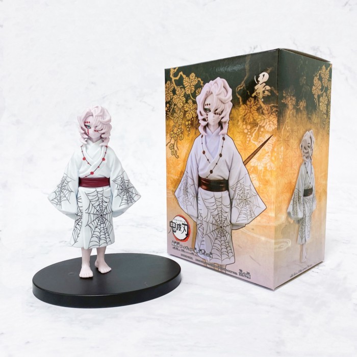 鬼滅之刃手辦 綾木累十二鬼月動漫下弦之伍累景品擺件蜘蛛之鬼 N M H J