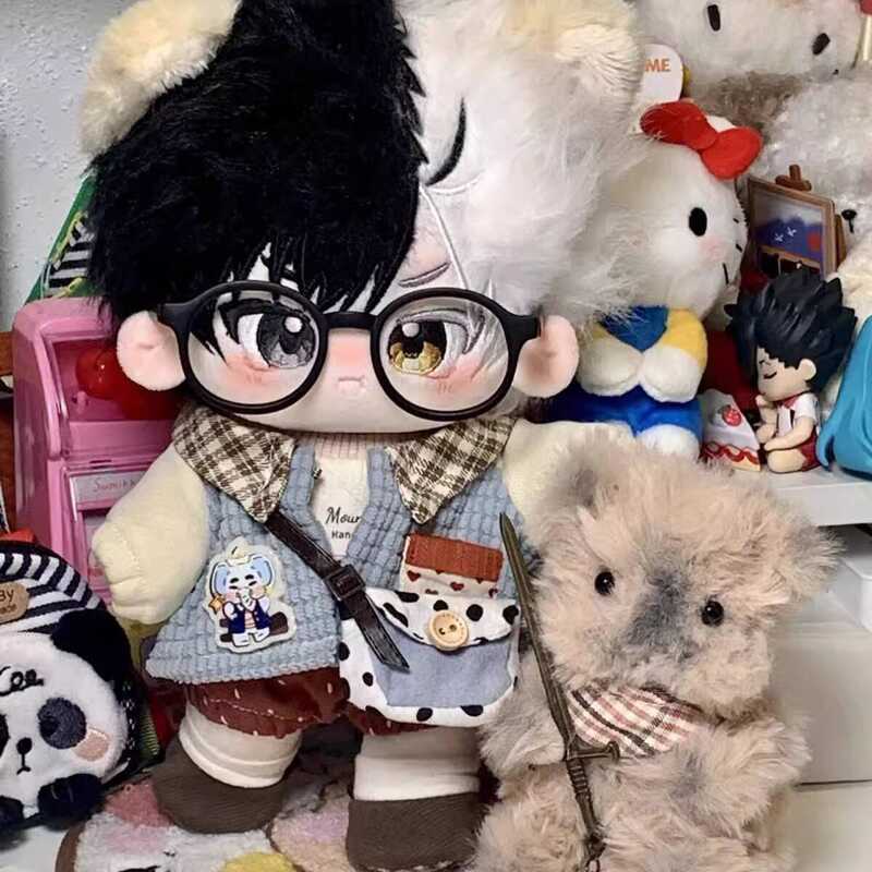 防風少年娃娃 防風少年周邊 毛絨娃娃 禮物 二次元玩偶 防風少年櫻遙屬性防風鈴奶牛喵20cm棉花娃娃毛絨玩偶同人禮物