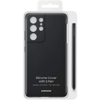 ♞,♘,♙,,#三星 Galaxy S21 Ultra 5G 矽膠薄型背蓋 ( 附S Pen )
