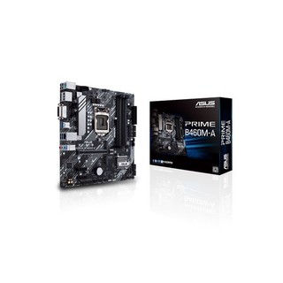 ♞,♘,♙,華碩PRIME B460M-A LGA 1200 4xDDR4 DIMM主闆使用英特爾B460 Micro