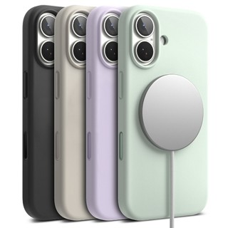 ♞Ringke Silicone Magnetic 適用於 iPhone 17 輕量柔軟矽膠保護殼