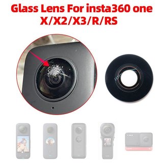 ♞全新光學玻璃鏡頭替換件適用於影石insta360 X3/One X/One X2/R/RS全景相機維修零件鏡片配
