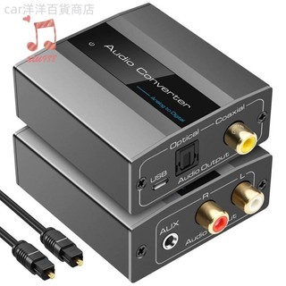 ♞Analog to Digital Audio Converter RCA to Optical with Optic
