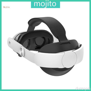 ,Mojito VR 配件透氣替換帶可調節頭帶適用於 Meta quest 3