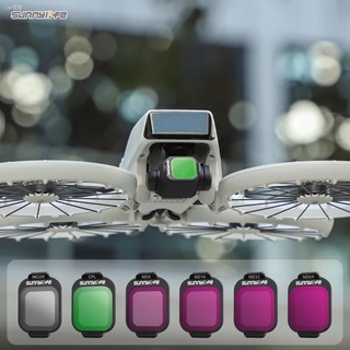 ♞,,Sunnylife 相機濾鏡適用於 Flip ND 濾鏡套裝適用於 DJI Flip 無人機濾鏡 ND8 ND