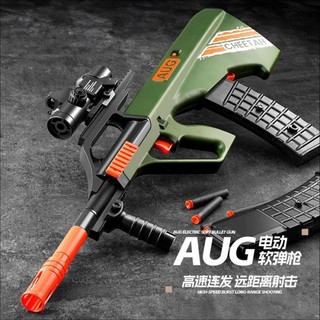 🔥臺灣出貨🔥連發軟彈槍 P90/AUG 喫雞玩具 兒童安全射擊玩具