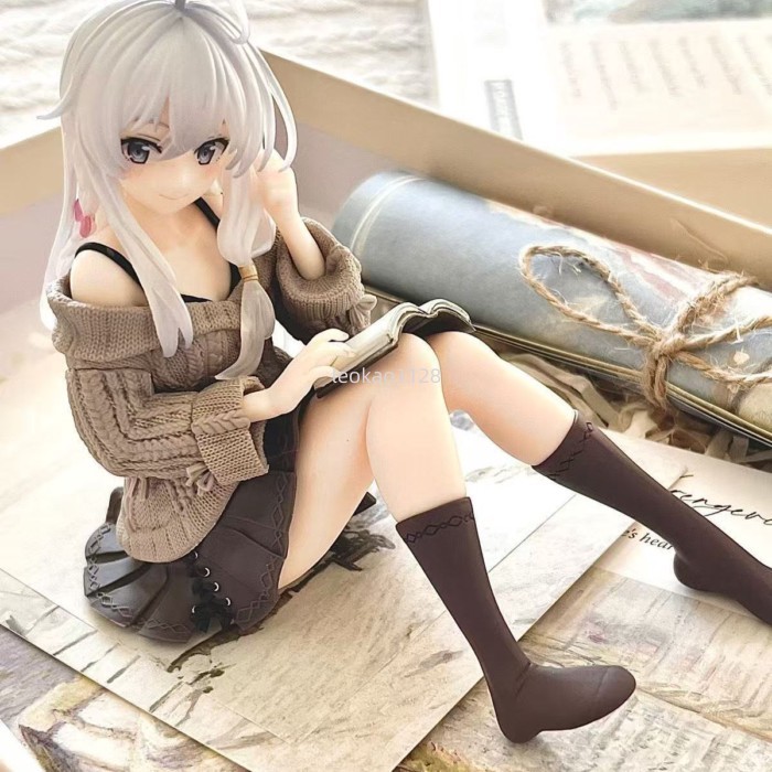 💥爆款推薦💥 私服伊蕾娜魔女之旅動漫美少女周邊GK手辦伊蕾娜坐姿模型私服少女