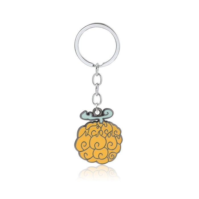 動漫週邊 海賊王惡魔果實項鍊 路飛橡膠果實燒燒果實手術果實掛件