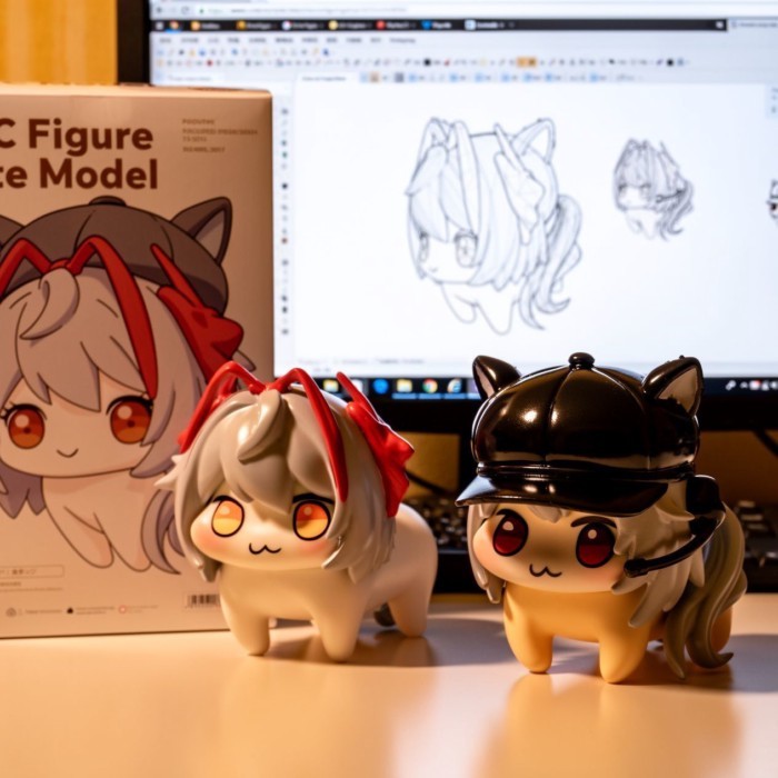 ✨桌面萌物✨ 小雯doro麥蟑螂露娜doroq版手辦玩具公仔麥小鼠鼠禮物麥小doro