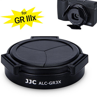 ♞,♘,♙JJC 理光GR3X自動鏡頭蓋 Ricoh GR IIIx GRIIIx HDF 鏡頭保護蓋