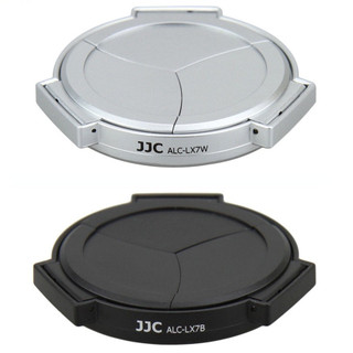 ♞,♘,JJC 2合1自動開合鏡頭蓋遮光罩 松下Panasonic DMC-LX7 徠卡Leica D-Lux6 相機適