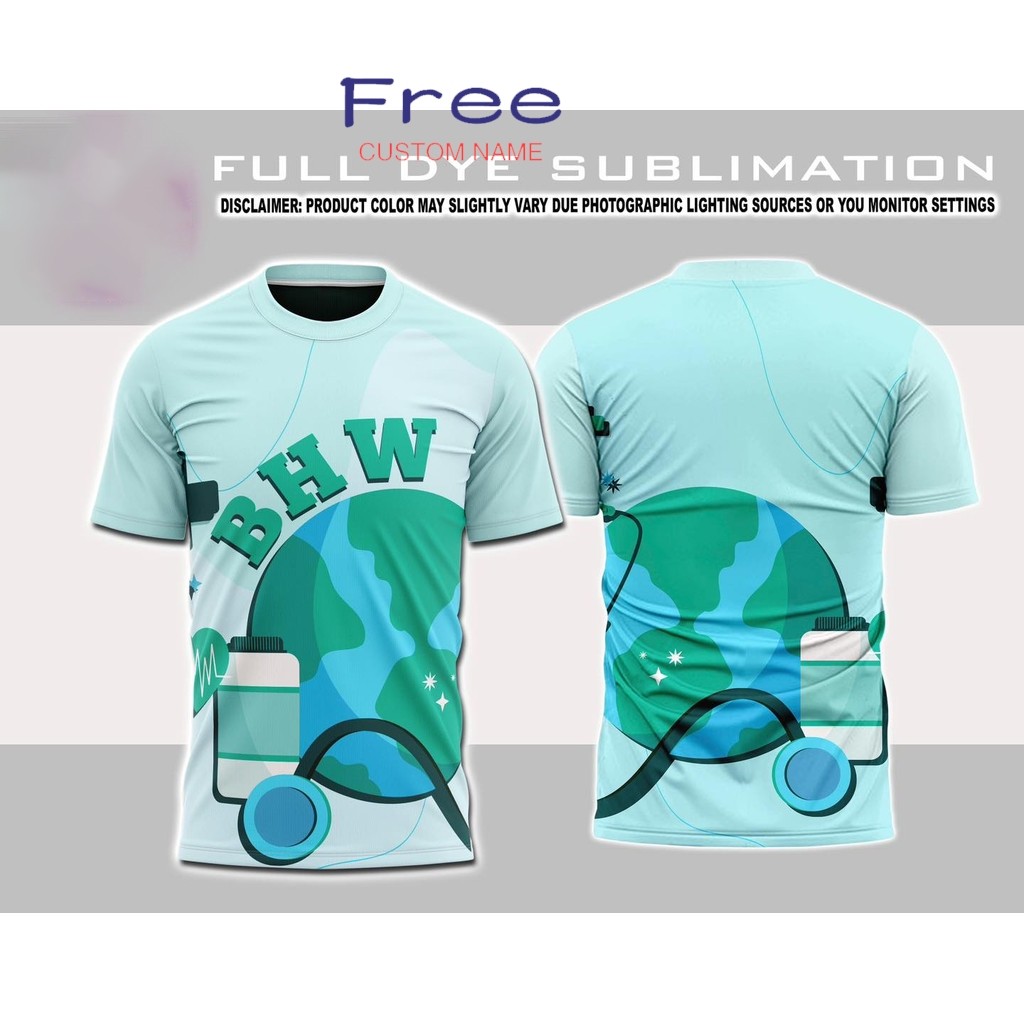 2026 年(寶馬&BNS) 男女全昇華 T 恤夏季短袖休閒上衣 T 恤時尚 T 恤