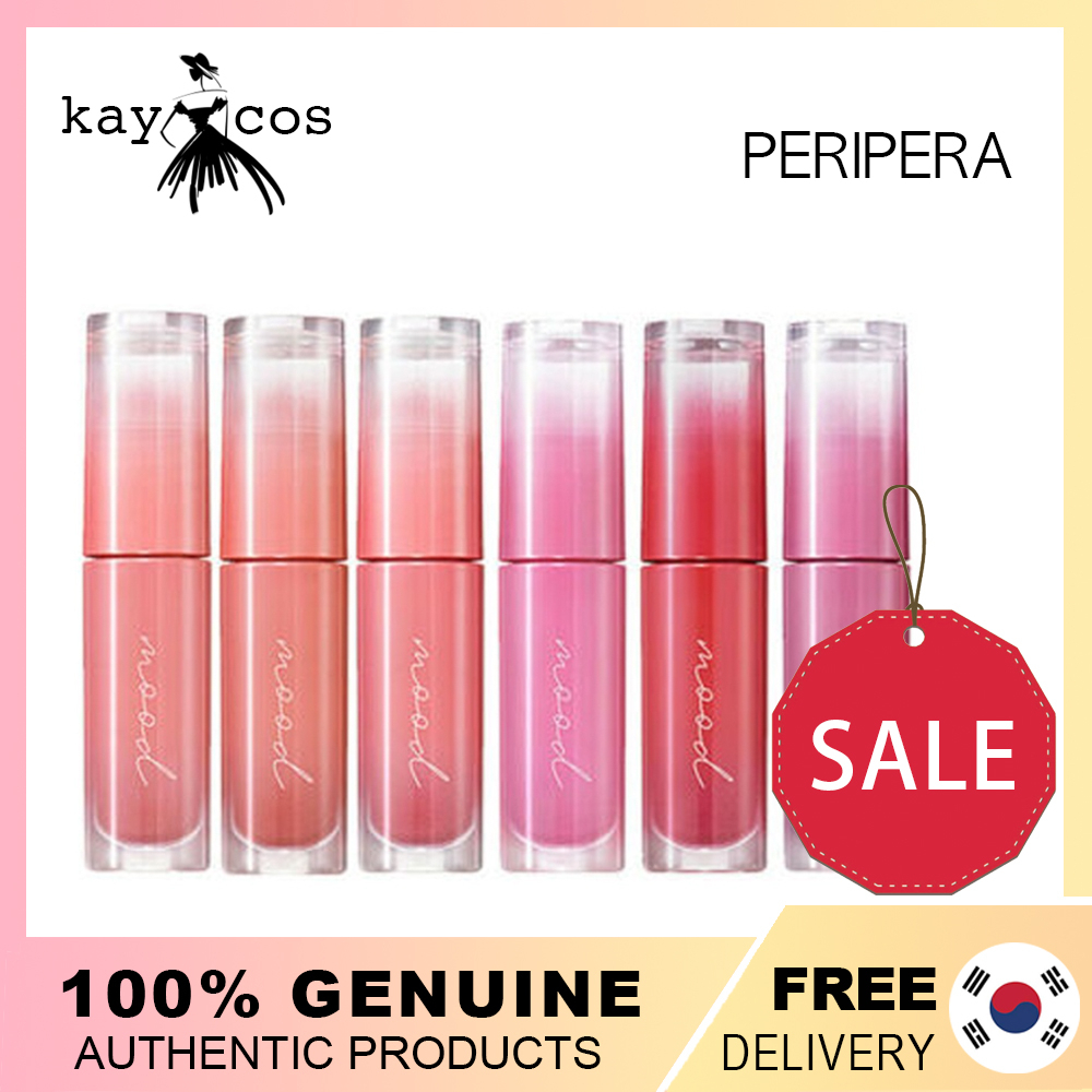 1+1【peripera】韓國 peripera 唇釉 INK MOOD GLOWY TINT 水光唇釉 冰糖唇釉