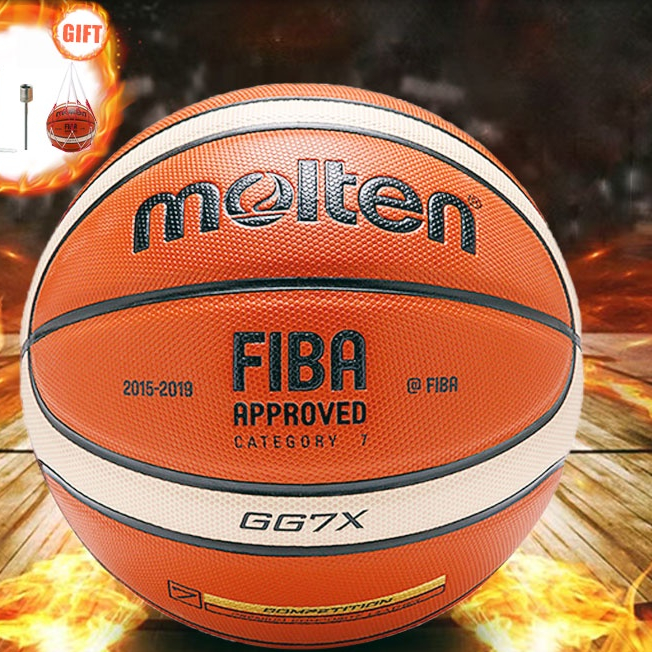 原裝 Molten Gg7x 原裝成人和兒童男孩室內戶外球官方比賽籃球 PU 皮革材料籃球