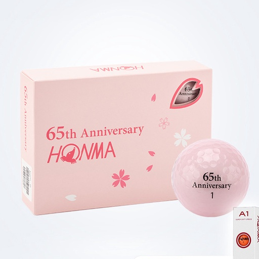 【現貨 新店開業低價】HONMA 65週年限定粉色櫻花 高爾夫球 D1-2022全新升級版 雙層球