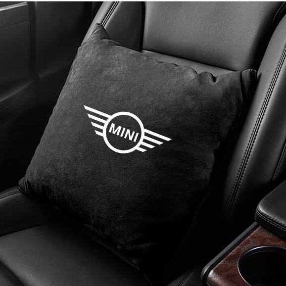 BMW Minicooper抱枕被 車用抱枕空調被兩用 車內飾用品 高檔毛絨