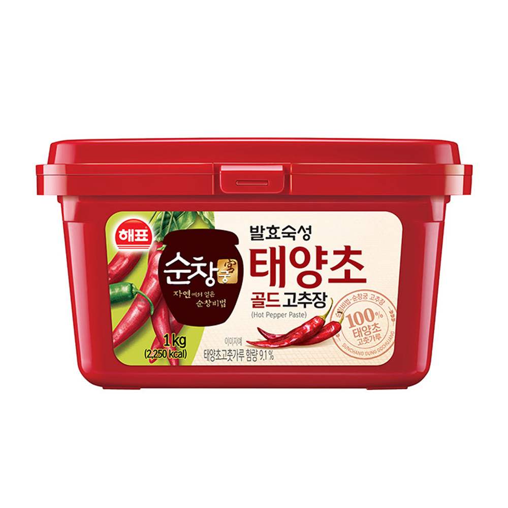 Sajo Haepyo Sunchanggung Taeyangcho 黃金辣椒醬 Gochujang 韓國傳統辣椒 1