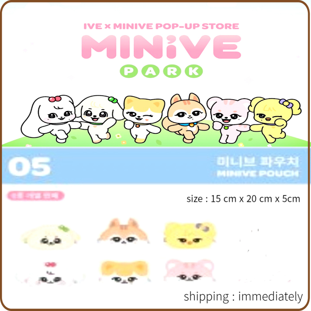 [MINIVE] Ive POP- UP STORE &lt;面袋&gt;_櫻桃, 甘蔗