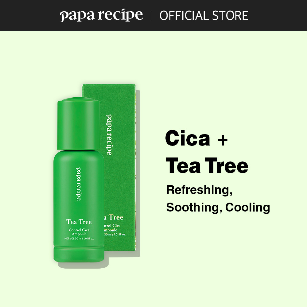 papa recipe 茶樹控制 Cica 安瓿 30ml