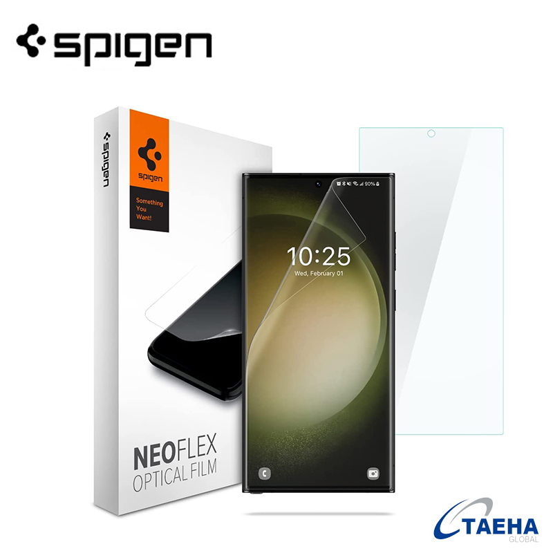Spigen 三星 Galaxy S23 Ultra Neo Flex 屏幕保護膜 2 件裝 / S23 / S23PL