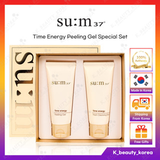 [SU:M37] SUM37 Time Energy 保濕的去角質凝膠特別套裝 [韓國]